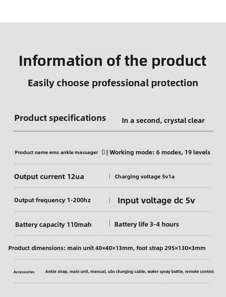 ActiveRelief Ankle Massager