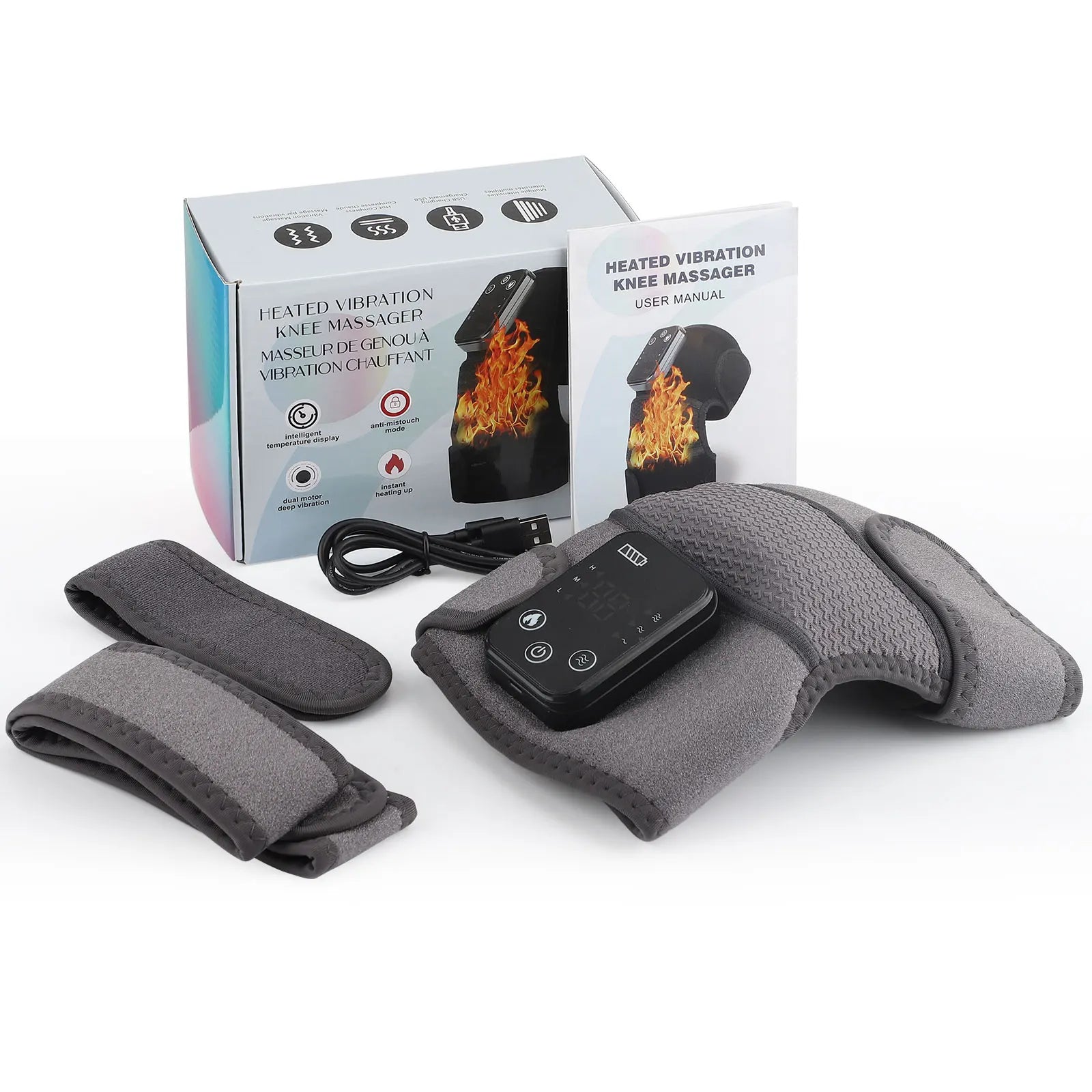 HeatRelief Knee Massager