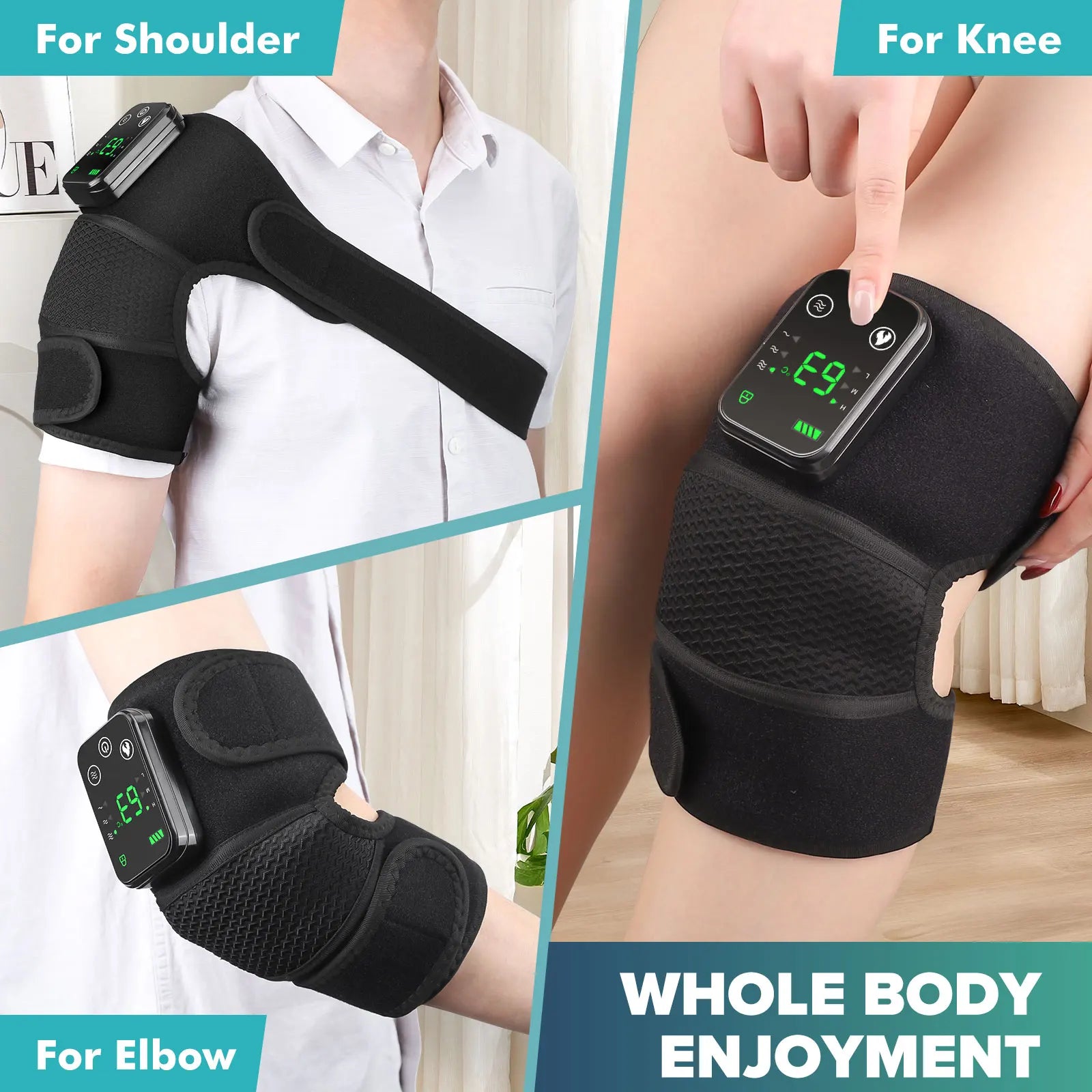 HeatRelief Knee Massager